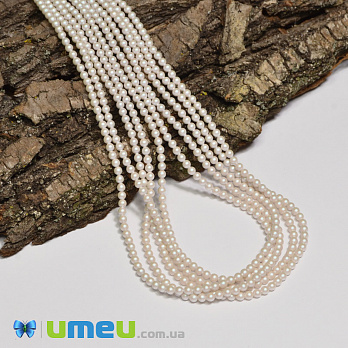 [Архів] Намистина Swarovski 5810 Prearlescent White Pearl 969, 3 мм (BUS-040832)