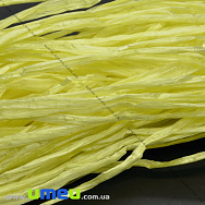 Рафія 10 мм, Жовта глянцева (KNT-037319)