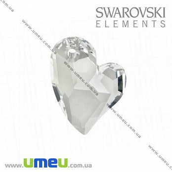 [Архів] Підвіска Swarovski 6261 Crystal, 17х13 мм, Дике серце (POD-005646)