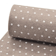 Фетр Горошок 1 мм, 20х28 см, Сірий (FLT-056441)