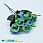 /p44825-buket-roz-35-sm-zeleno-goluboy/