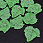 /p54313-busina-akrilovaya-matovaya-listik-24x23-mm-zelenaya/
