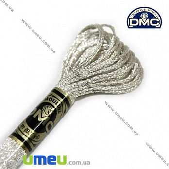 Муліне DMC Precious Metal E168, Срібло, Сяйво дорогоцінних металів (DMC-006336)