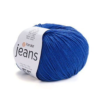 Пряжа YarnArt Jeans 50 г, 160 м, Синя 47 (YAR-036467)