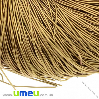 Канитель гладкая 1 мм, Бронза (KNT-027964)