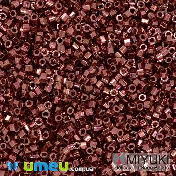 Бісер японський Miyuki Delica Cut 11/0 DBC0116, Бордовий (BIS-040089)