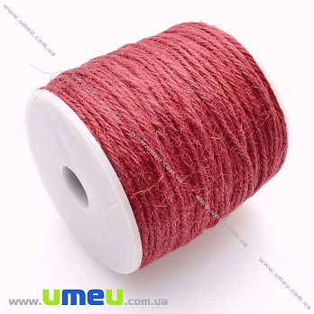 Шпагат Пеньковий, Рожевий, 2 мм (LEN-013482)