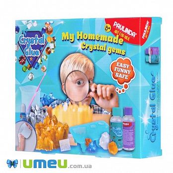 Набір для творчості Paulinda Crystal glue DIY "Кристали 6 в 1" (DIF-043486)
