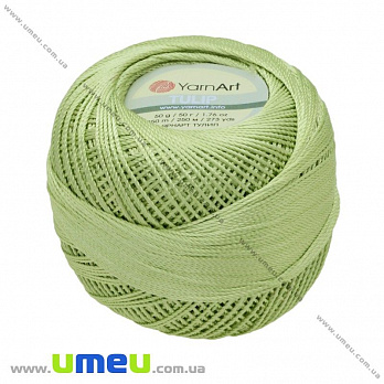 Пряжа YarnArt Tulip 50 г, 250 м, Салатова 424 (YAR-025063)