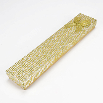 Коробочка Прямокутна, 21,3х4,3х2,2 см, Золотиста (UPK-042833)