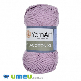 Пряжа YarnArt Eco-cotton XL 200 г, 220 м, Сиреневая светлая 771 (YAR-038376)