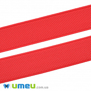 Резинка плоска 25 мм, Червона (LEN-044765)