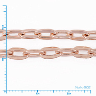 Ланцюг, Рожеве золото, 6,5х4 мм (ZEP-056049)