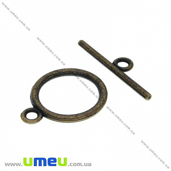 Тогл, Мідь, 18х15 мм (ZAM-032318)