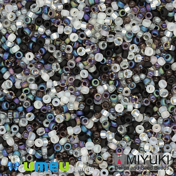 Бісер японський Miyuki круглий RR 15/0 №MIX13, Мікс (BIS-038829)
