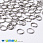 /p48769-kolechki-dvoynie-temnoe-serebro-7-mm-tolshina-0-7-mm/