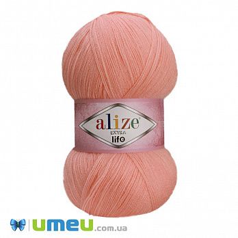 Пряжа Alize Extra Life 100 г, 480 м, Персикова 925 (YAR-038428)