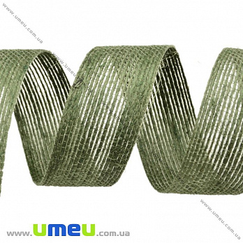 Мішковина з ліскою, 25 мм, Хакі (LEN-025647)