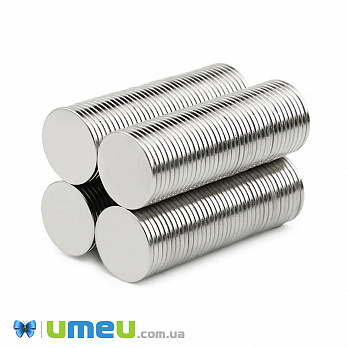 Магніт неодимовий для брошок Круглий, 18х1,3 мм (OSN-039339)