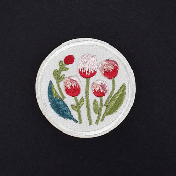 Термоаплікація Квіти, 5 см (APL-061509)