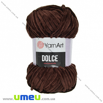 Пряжа YarnArt Dolce 100 г, 120 м, Коричнева 775 (YAR-034965)