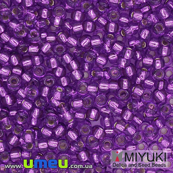 Бісер японський Miyuki круглий RR 11/0 №1345, Фіолетовий (BIS-036650)