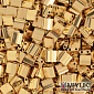 Бисер японский Miyuki TILA №191, 5х5 мм, Позолота 24 kt (BIS-053340)