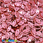 Паєтки Індія човник, 9х5 мм, Рожеві (PAI-038078)