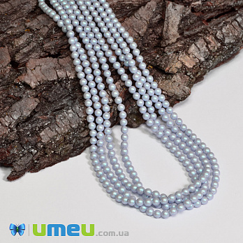 [Архів] Намистина Swarovski 5810 Dreamy Blue Pearl 2026, 4 мм (BUS-040838)