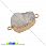 /p36924-konnektor-iz-naturalnogo-kamnya-druza-agata-v-metalle-beliy-29x16-mm/
