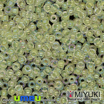Бісер японський Miyuki круглий RR 11/0 №267, Жовтий (BIS-036665)