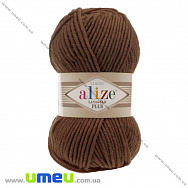 Пряжа Alize Lanagold Plus 100 г, 140 м, Коричнева 373 (YAR-029541)