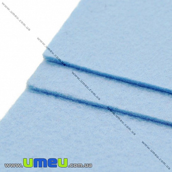 Фетр 2 мм, 10х15 см, 207 Блакитний (FLT-011584)