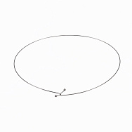 Основа на шию з нерж. ст., 14 см, 45 см, Темне срібло (STL-056087)