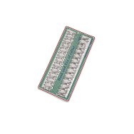 Гачки пришивні металеві, 15 мм, Срібло (SEW-058925)