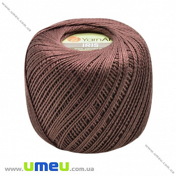 Пряжа YarnArt Iris 20 г, 138 м, Коричневая 932 (YAR-022987)
