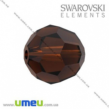 [Архів] Намисто Swarovski 5000 Mocca, 2 сорт, 10 мм, Гранена кругла (BUS-005342)