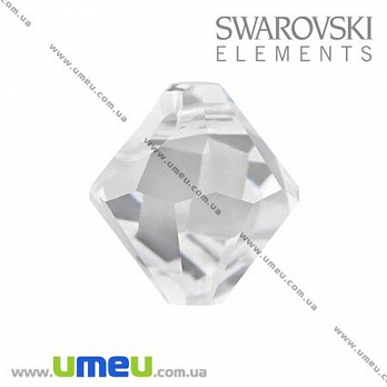 [Архів] Підвіска Swarovski 6328 Crystal, 6х6 мм, Біконус (POD-005669)