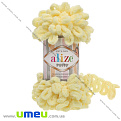 Пряжа Alize Puffy 100 г, 9,2 м, Желтая светлая 13 (YAR-034946)