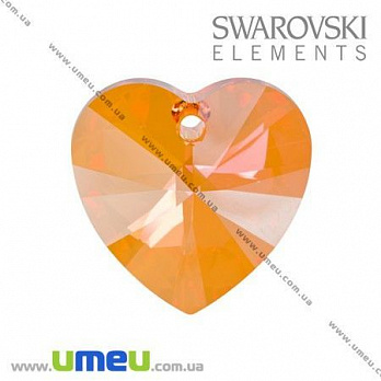 [Архів] Підвіска Swarovski 6228 Astral Pink, 14 мм, Серце (POD-005639)