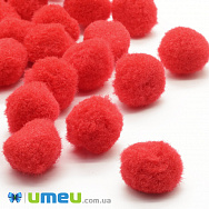 Помпони 1,8 см, Червоні (DIF-042619)