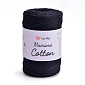 Пряжа YarnArt Macrame Cotton 250 г, 225 м, Чорна 750 (YAR-063077)