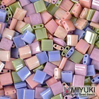 Бисер японский Miyuki TILA №mix19, Разноцветный (BIS-051196)