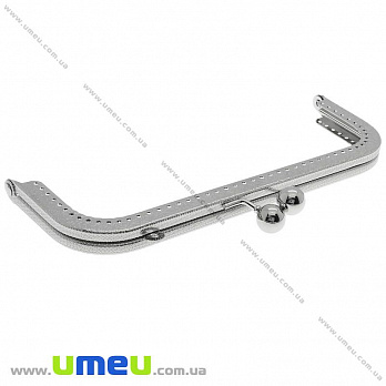 Фермуар металевий, Темне срібло, 18х8,5 см (BAG-002383)