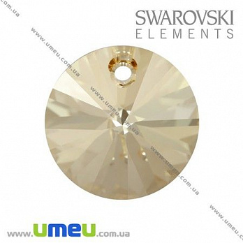 [Архів] Підвіска Swarovski 6200 Golden Shadow, 8 мм, Кругла (POD-002489)