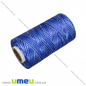 Нитки шовкові Doli меланжеві, Сині 199, 500 м (MUL-021562)