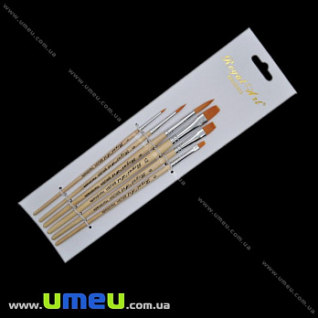 Набір пензликів 6 шт (мікс) Royal Art (INS-015758)