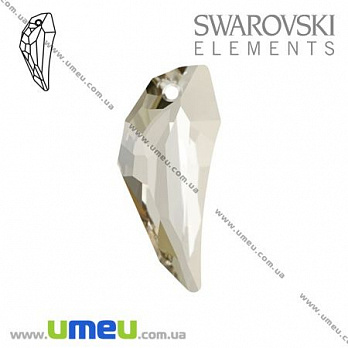 [Архів] Підвіска Swarovski 6150 Silver Shade УЦЕНКА, 30х13 мм, Крило Пегаса (POD-009915)
