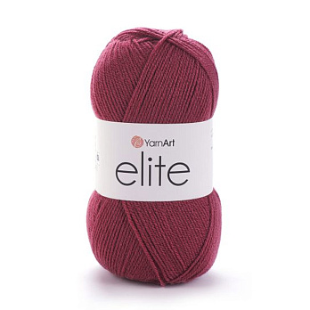 Пряжа YarnArt Elite 100 г, 300 м, Рожева (чайна троянда) 219 (YAR-023289)