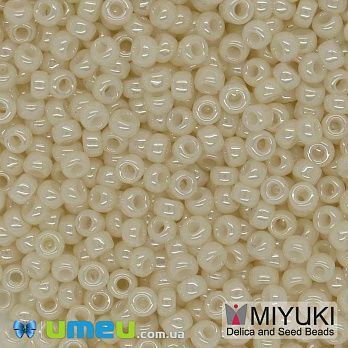 Бісер японський Miyuki круглий RR 8/0 №594, Кремовий (BIS-045972)
